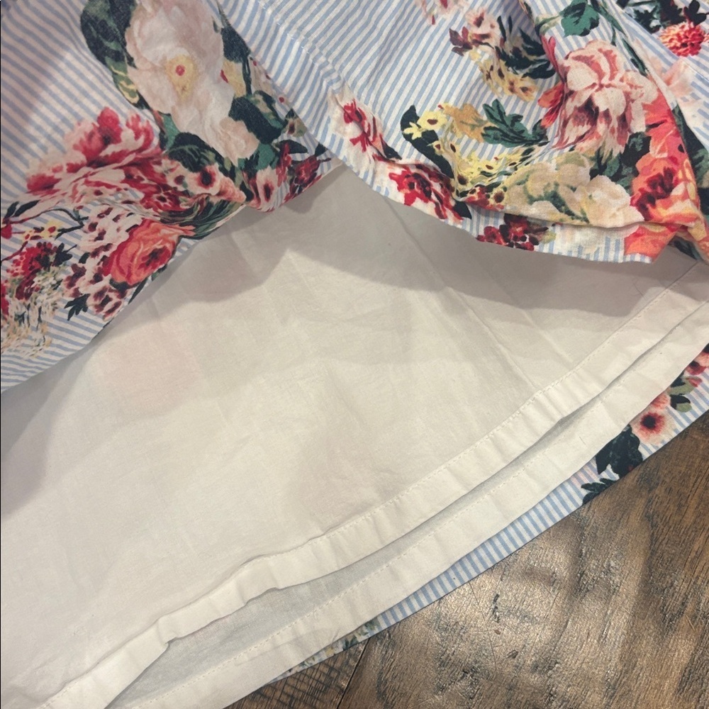 Tommy Hilfiger Floral A-Line Midi Skirt - Picture 4 of 6